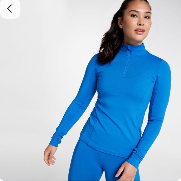 Calia Tops - NWT Calia 1/4 zip cold dash shirt in cosmic blue